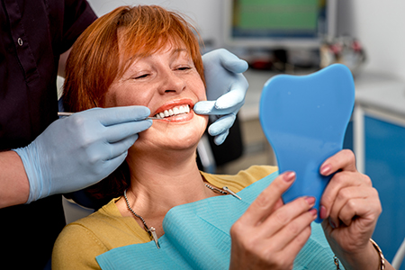 Custom dentures